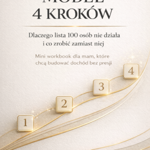 Model 4 kroków – Workbook Struktura działania.